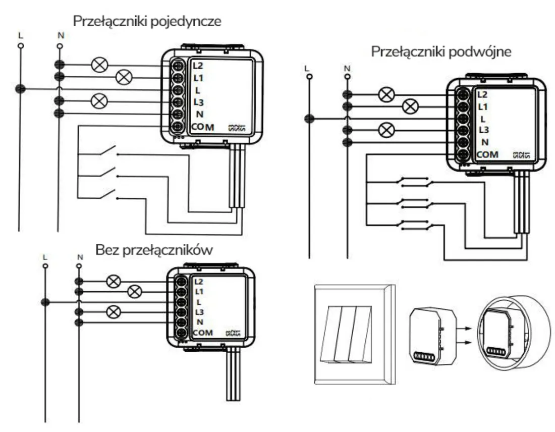 modul-oxt-mini-przekaznik-3-obwody-zigbee-tuya
