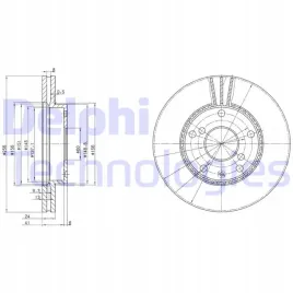 delphi-bg3531-tarcza-hamulcowa