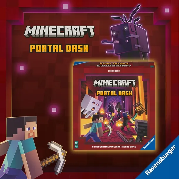 minecraft-gra-planszowa-portal-dash-czas-rozgrywki-do-1-godziny
