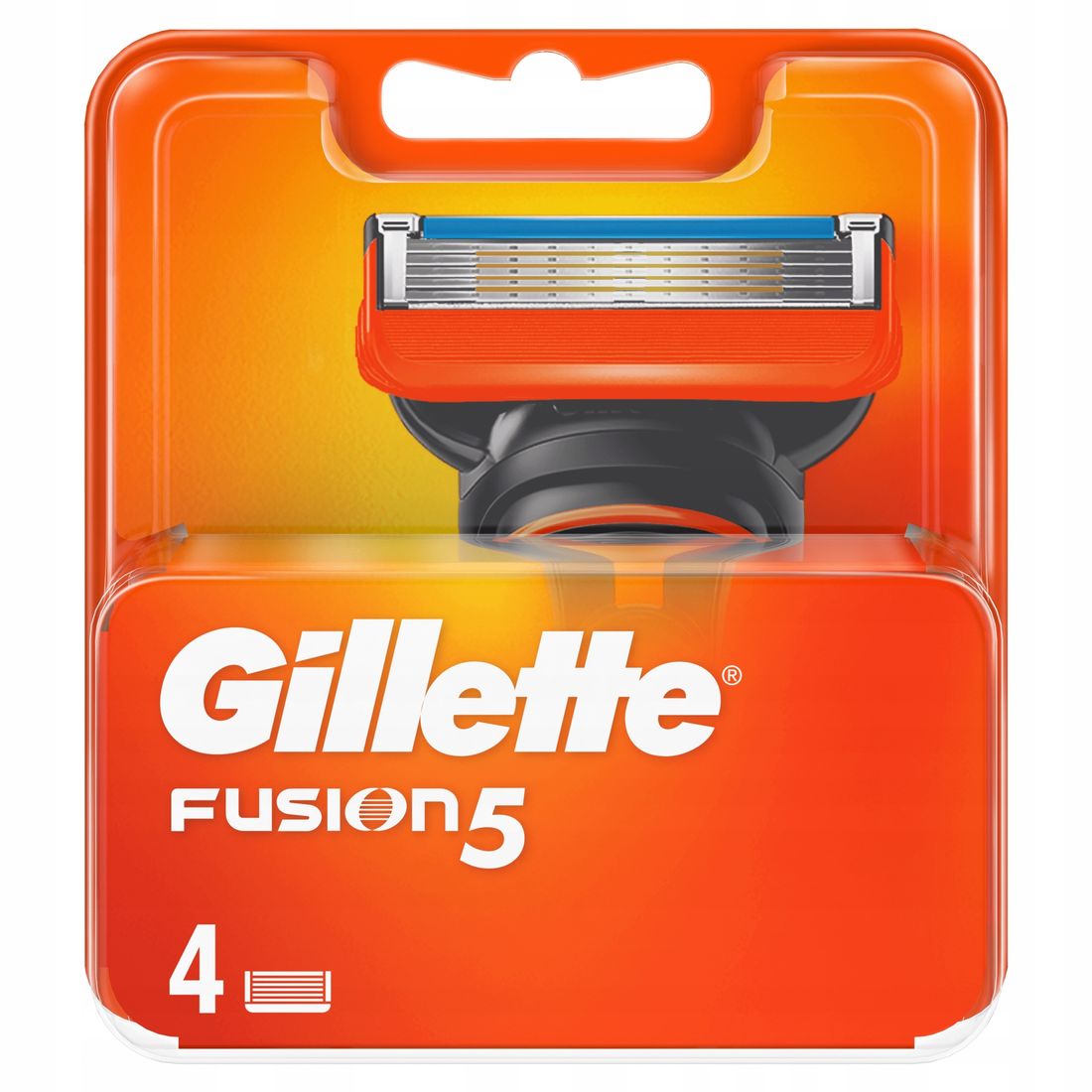 Gillette Fusion 5 Wkłady Ostrza Nożyki 4szt - ERLI.pl