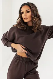 czekoladowa-bluza-oversize-morelli-m-l