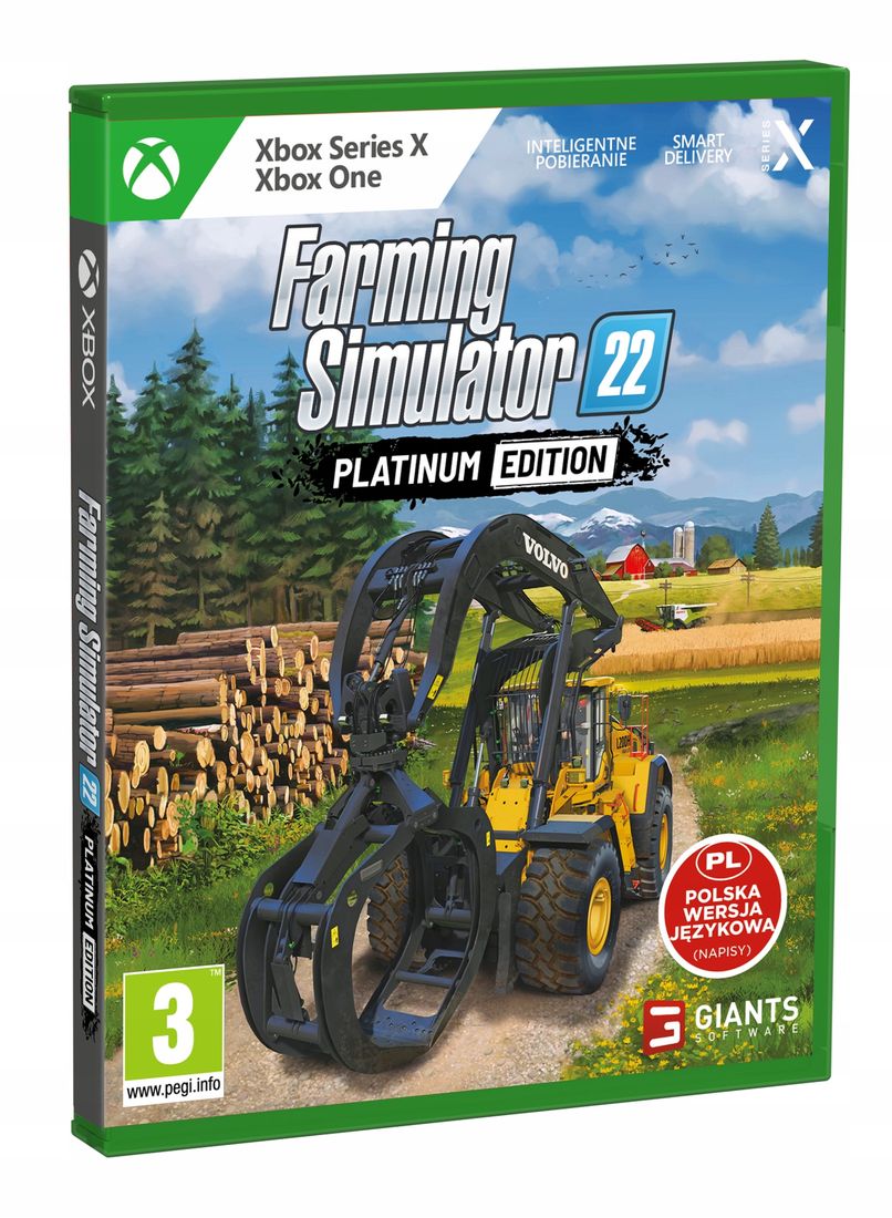 Farming Simulator 22 - Platinum Edition | Gra Xbox Series X, Xbox One ...