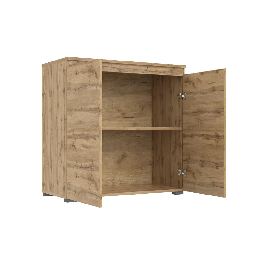 komoda-dab-wotan-dwudrzwiowa-szafka-80-cm
