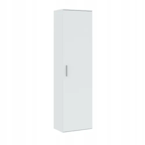 szafa-jednodrzwiowa-biala-z-polkami-50-cm
