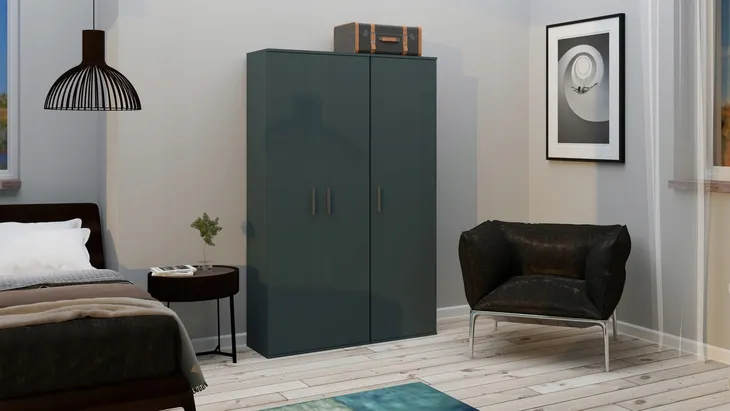 szafa-jednodrzwiowa-antracyt-z-polkami-50-cm-marka-intermeble