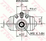 trw-cylinderek-ham-bwf295-producent-czesci-trw