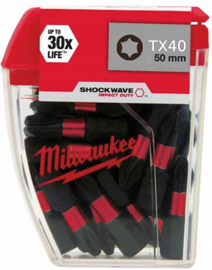 bit-shockwave-cd-tx40-25mm-25szt-milwaukee