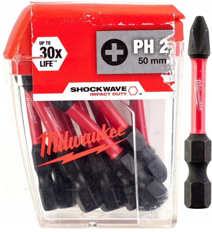 bit-shockwave-bity-cd-ph2-50mm-10szt-milwaukee