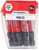 bit-shockwave-bity-cd-ph2-50mm-10szt-milwaukee-stan-nowy-liczba-elementow-w-zestawie-10