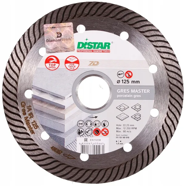 tarcza-diamentowa-turbo-125mm-gres-master-distar