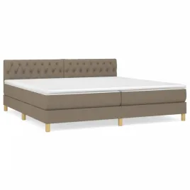 lozko-kontynentalne-z-materacem-taupe-tkanina-200x200-cm