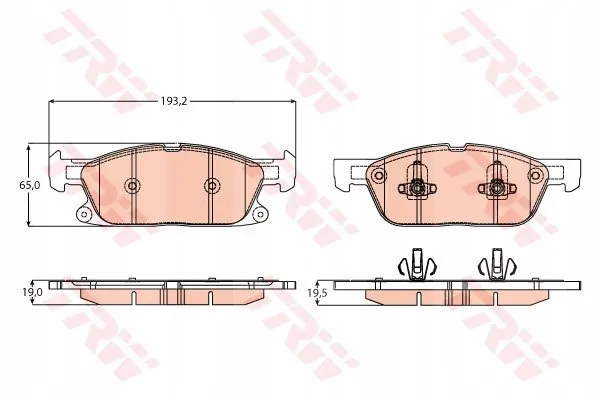 trw-gdb2167-klocki-hamulcowe-stan-nowy