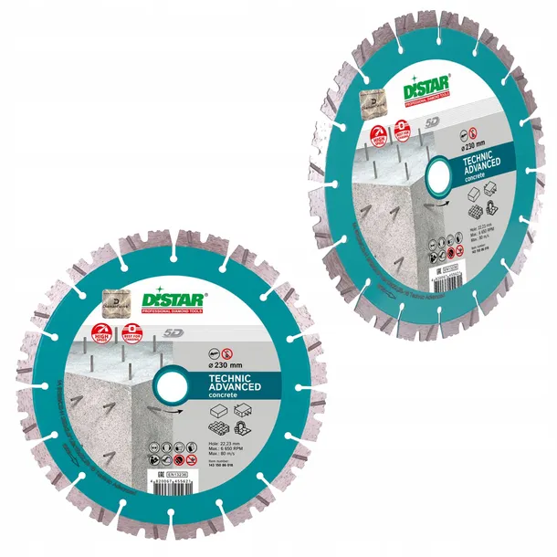tarcza-diamentowa-125mm-technic-distar-advanced