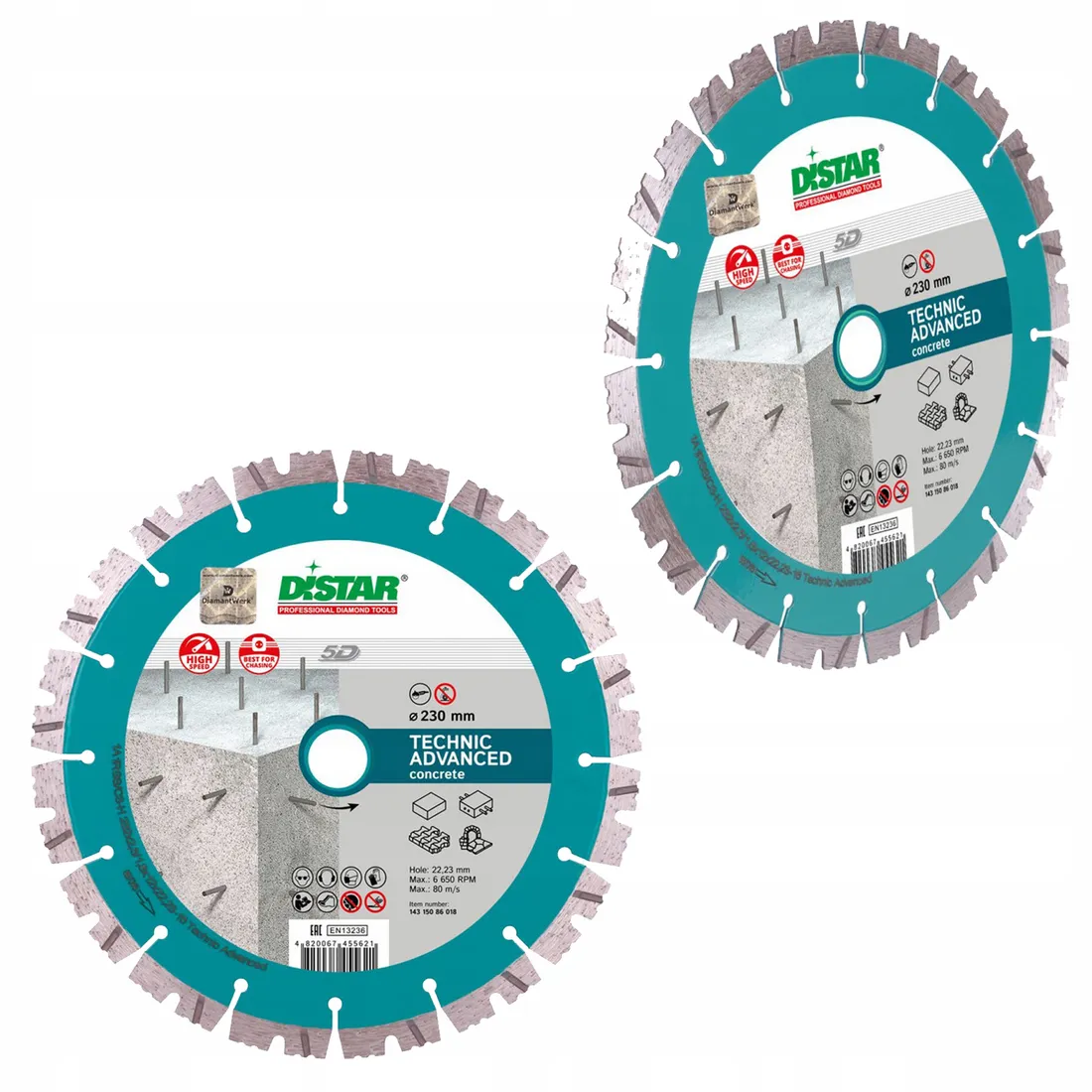 tarcza-diamentowa-125mm-technic-distar-advanced-stan-nowy