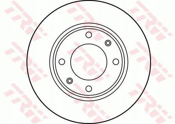 trw-tarcza-ham-przod-df1218-producent-czesci-trw