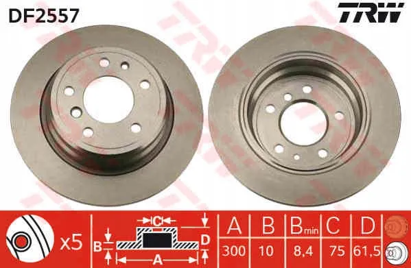 tarcze-klocki-trw-tyl-bmw-e34-abs