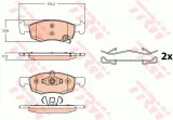 trw-klocki-hamulcowe-opel-corsa-e-stan-nowy
