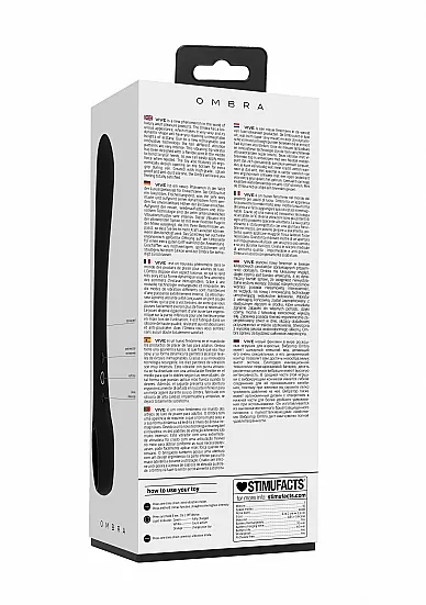 ombra-bendable-vibrator-punkt-g-black