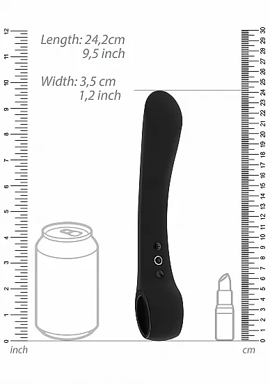 ombra-bendable-vibrator-punkt-g-black