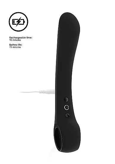 ombra-bendable-vibrator-punkt-g-black