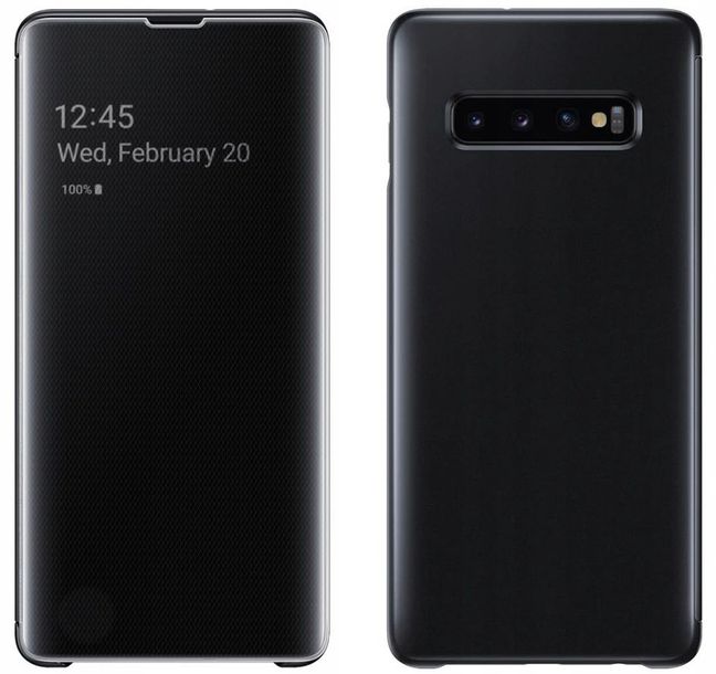 clear view cover s10 plus