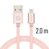 kabel-swissten-lightning-3a-2m-rose-gold