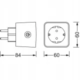 inteligentne-gniazdko-3680w-smart-zigbee-ledvance-stan-nowy-zasilanie-sieciowe