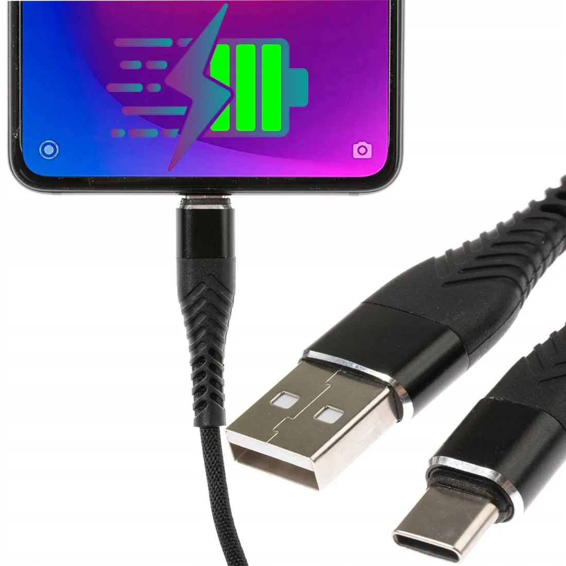 kabel-do-ladowarki-usb-c-quick-charge-do-telefonu-stan-nowy