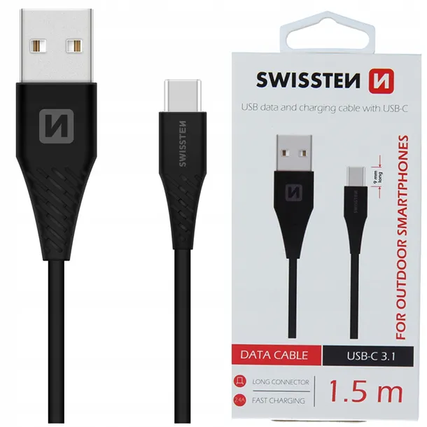 kabel-swissten-usb-usb-typ-c-15-m-czarny-dlugosc-przewodu-1-5-m-kod-producenta-71504403