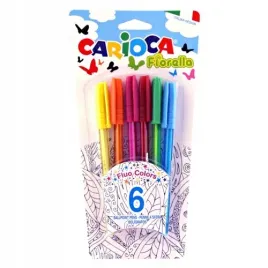 dlugopis-carioca-fluo-6-kolorow