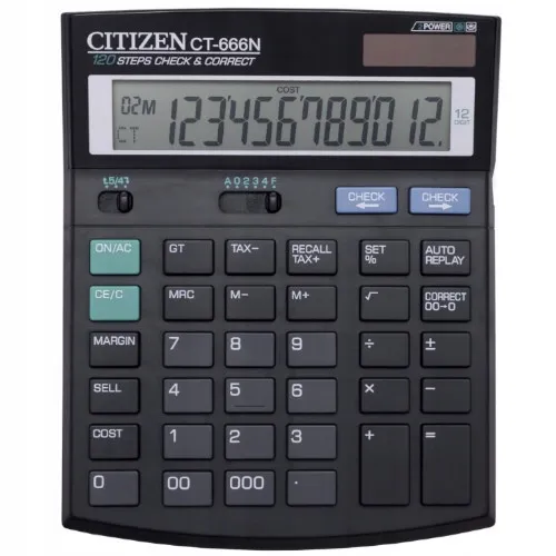 kalkulator-citizen-ct-666n