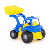 osilek-traktor-ladowarka-kolor-dominujacy-odcienie-czerwieni