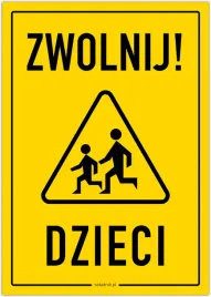 zwolnij-dzieci-tabliczka