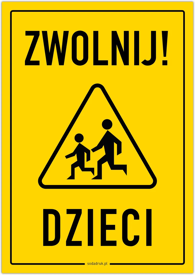 zwolnij-dzieci-tabliczka