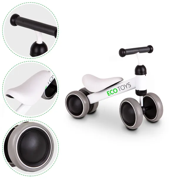 rowerek-biegowy-mini-rower-practise-white-ecotoys-marka-inna-marka-wiek-dziecka-3-lata