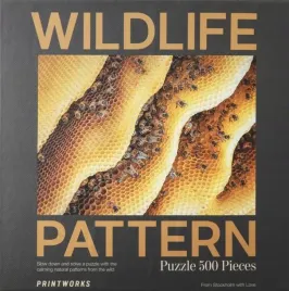 puzzle-500-wildlife-pattern-bee