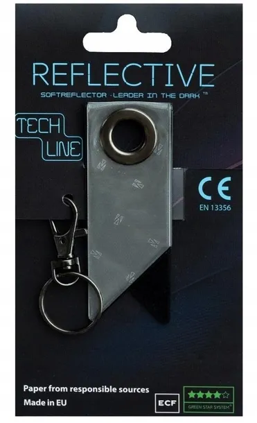odblaskowy-breloczek-tech-line-czarna-klapka
