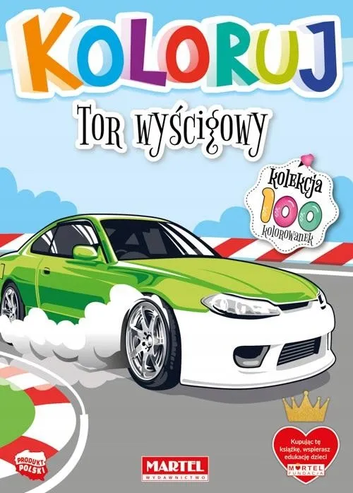 koloruj-tor-wyscigowy