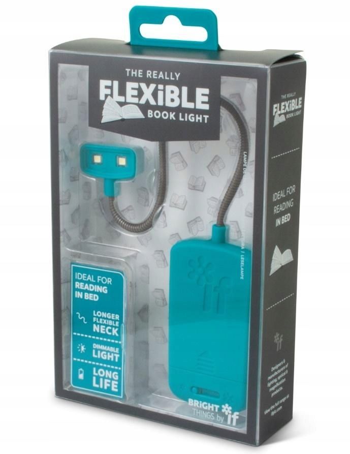 Flexible Book Light Lampka do książki turkusowa ERLI.pl