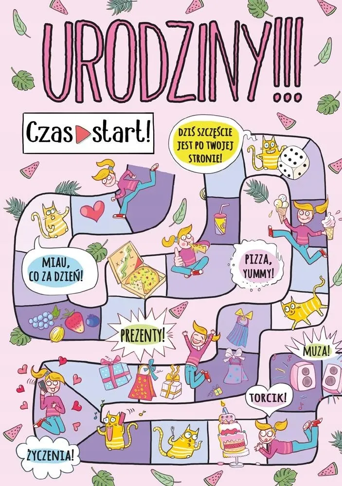 karnet-a5-urodziny-dziewczyna-gra