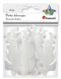 piorka-curly-biale-6szt