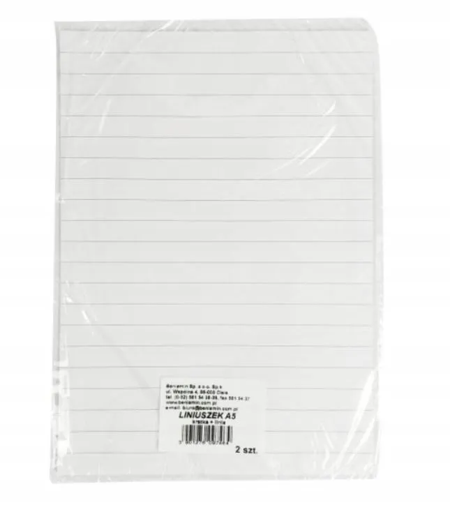 liniuszek-a5-kratka-linia-2szt