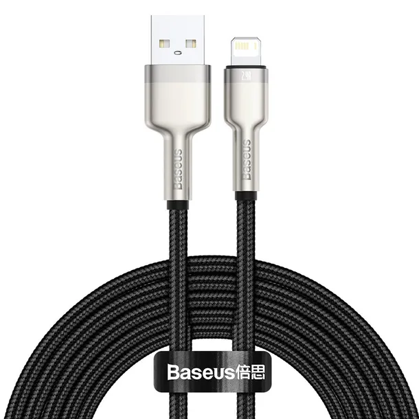 kabel-usb-do-lightning-baseus-cafule-2-4a-2m-czarny