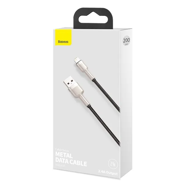 kabel-usb-do-lightning-baseus-cafule-2-4a-2m-czarny-stan-nowy
