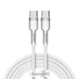 kabel-usb-c-do-usb-c-baseus-cafule-100w-2m-bialy