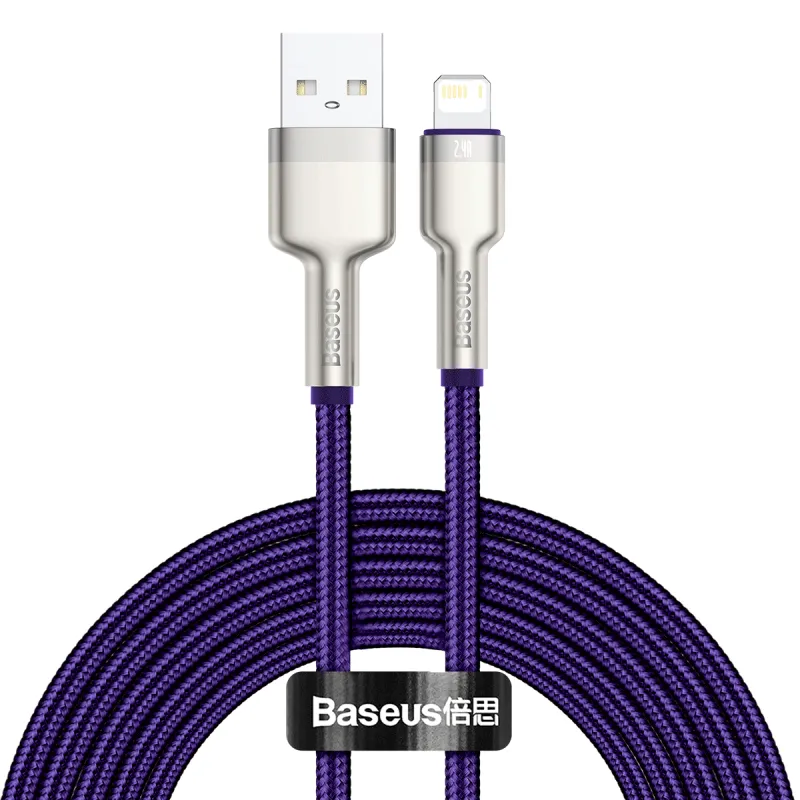 kabel-usb-do-lightning-baseus-cafule-2-4a-2m-fioletowy-stan-nowy