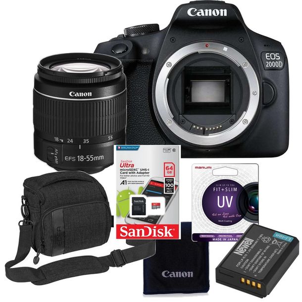 CANON 2000D 18 55 DC III ZESTAW XL 2 ERLI Pl