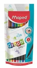 cienkopis-graph-peps-12-kolorow-maped