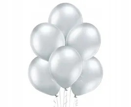 balony-glossy-silver-100szt