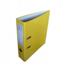segregator-a4-75cm-matowy-zolty